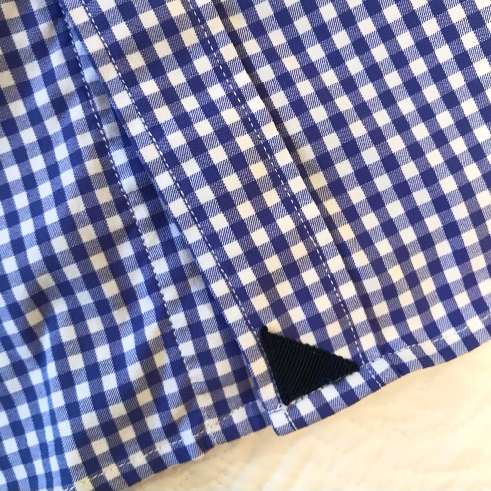 UNTUCKit Blue Check Long Sleeve Button Down - Picture 7 of 14